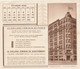 Rare Calendrier Collège Féminin De Bouffémont Janvier 1930 Et Février - Autres & Non Classés