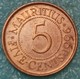 Mauritius 5 Cents, 1996 -4582 - Mauritius