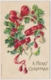 Prägekarte - 1911 - A Merry Christmas - Gelaufen Ab Harwich Port USA - Autres & Non Classés