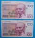 BELGIQUE 2x 100 Francs 1982/1994 - 100 Francs