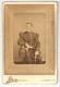 Photo Militaria Contrecollée Sur Carte - Militaire Soldat Du 92 ème Régiment - Baïonnette - Photo Léopold à Clermont Fd - Uniformen