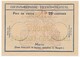 MAROC - Coupon-Réponse Franco-colonial / Maroc Zone Française Et Bureau Chérifien De Tanger - 75 Centimes Barré => 1*10 - Coupons-réponse