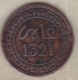 Maroc. 2 Mazunas (Mouzounas) HA 1321 (1903) Paris. Abdul Aziz I. Frappe Médaille. Bronze. - Marruecos