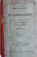 MORCEAUX CHOISIS EN PROSE ET EN VERS DES CLASSIQUES ANGLAIS HACHETTE 1885 PROGRAMME DES LYCEES - 12-18 Years Old