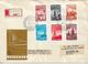 HUNGARY 1966 FDC LEGIPOSTA'67 4 STAMPS FDC USED - Lettres & Documents