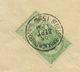 Belgien GU ZuF R Brief Saint-Gilles Apolda 1896 - Enveloppes