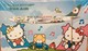 2018 Poker Of EVA AIR (airline Co. Of Taiwan) Hello Kitty Airplane Plane Music Apple Bird Playing Cards - Other & Unclassified