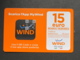 ITALIA WIND - SCARICA APP MYWIND 15 EURO SCAD. 30/06/2019 - USATA - Schede GSM, Prepagate & Ricariche