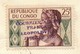 CONGO - Poste Aérienne - 25f. Surchargé "COURRIER AERIEN LEOPOLDVILLE Juillet 1960, Sur Enveloppe - Other & Unclassified