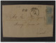 4273 ITALIA Regno-1867- "L 26 Effigie" C. 20 ANCONA>VEROLI (descrizione) - Storia Postale