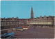 Arras: CAMION BERLIET GLR, PEUGEOT 403 FAMILIALE, SIMCA ARONDE, CITROËN AMI 6, DS, 2CV AK, TUBE HY - Grand Place - Voitures De Tourisme