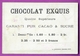 Chromo Image CHOCOLAT EXQUIS -  Roi Reine France - Impératrice Joséphine 1761 1814 Château De La Malmaison - Other & Unclassified