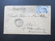 Japan 1893 Brief Mit Five Sen MeF / Waagerechtes Paar! Tokio Japan Nach Stade Bei Hamburg Via Amerika. - Briefe U. Dokumente