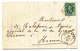 1873 BRIEF MET COB 30 V. JEMM APES N.HORNU(aankomst:St GHISLAIN) Zie Scan(s) - 1869-1883 Leopold II