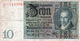 Billet Allemand De 10 Reichsmark Le 22 Janvier 1929 - 8 Chiffres En T B - - 10 Mark