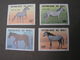 Mali Fauna  Pferde 1034 -1037   ** MNH - Mali (1959-...)