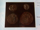 Pochette De 4 Reproductions De Monnaies Gallo Romaines Trouvées à Cabrières D'Aigues Coût De La Vie Il Y A 2000 Ans - Imitazioni