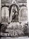 XIX ° , IMAGE PIEUSE Cadre DENTELLE ,SOUVENIR DE SAINTE ANNE D'AURAY . FONTAINE SACREE C. BERTIN, OLD HOLY CARD , Lace - Imágenes Religiosas
