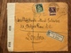 SWITZERLAND 1917 Cover Registered Geneve To London England With Censor Tape - Briefe U. Dokumente