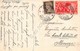 Cartolina Illustrata Piccole Cascate Fiume Alberi Fiori 1933 - Non Classificati