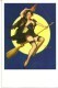 Pin Ups Of GIL ELVGREN Postcard RPPC - (130) Riding High, 1958 - Size 15x10 Cm.aprox. - Pin-Ups