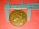 SPLENDIDE MÉDAILLE BRONZE PARIS 1948 FÉDÉRATION DES INDUSTRIES DE LINGERIE Graveur BRENET  58.16 Gr. Dia. 50 Mm - Firma's