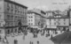 0528 "FIUME - PIAZZA DANTE" ANIMATA. CART. ORIG. NON SPED. - Croazia