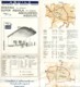 Benzina Aquila, Rete Di Distribuzione, Filiali Di Bologna E Firenze- Cartina Con Mappe Anni '50 - Carte Stradali