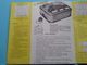 Delcampe - De 1001 Gebruiken Van PHILIPS MAGNETOFOON ( Publicem EL 44 H 15.3.60 ) Brochure / Complet ! - Publicités