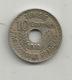 Monnaie , Tunisie ,protectorat Français , 10 Centimes, 1918 , 2 Scans - Tunisie