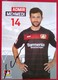 Bayer04  Admir Mehmedi Signed Card - Autographes