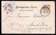 CARTOLINA COMMERCIALE  MUHLBACH DEL 1888 -   SPEDITA DA ROVERETO MA TIMBRO ERRATO  ROVEREDO - Shops