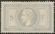 * 5 Et F En Bleu. No 33A, Très Frais. - TB. - RR - 1863-1870 Napoleon III With Laurels