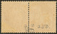 * Tête-bêche. No 36b, Bistre-brun, Paire, Jolie Pièce. - TB. - RR - 1870 Siège De Paris