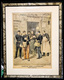 Grève Des Facteurs Parisiens 1899. Supplément Du Petit Journal, Illustration En Couleur, Encadrée, 53x 42cm. - TB (cf PP - Unclassified