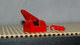 Lego Treuil Rouge Poignée Métal Bras De Grue Tambour Noir 4x4x2 Ref Bb72 Et Le Crochet Ref 3127b (complet Ref Bb72c01) - Lego Technic