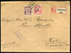 VÁGÚJHELY / Nové Mesto Nad Váhom  1915. Ajánlott Cenzúrázott Hadi Segély-Turul Levél Kölnbe Küldve - Used Stamps