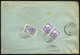 FEHÉRGYARMAT 1929. Romániából Visszaküldött Ajánlott Levél,Stenberg  /  1929 Returned From Romania Reg. Letter - Storia Postale