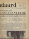 DE STANDAARD * KONGO ONAFHANKELIJK * 30/06/1960 * TOESPRAAK LOEMOEMBA * KRANT VAN 1/7/1960 * KRANT IS VOLLEDIG - Géographie & Histoire