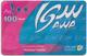 Saudi Arabia - Aljawal - Blue-Pink 100SR, Prepaid Hard Laminated Paper Card, Used - Saudi Arabia