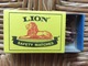 BOITE D’ALLUMETTES  Lion  SAFETY MATCHES  Afrique Du Sud - Boites D'allumettes