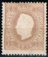 Portugal, 1870/6, # 38 J Dent. 13 1/2, P. Porcelana, Tipo I, MH - Neufs