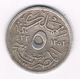 5 MILLIEMES  1933 EGYPTE /3996/ - Egypte