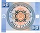 KAZAKHSTAN Billet Violet 50 Tyiyn Neuf - Aigle Rapace - Kazakhstan