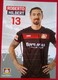 Bayer 04 Roberto Hilbert  Signed Card - Authographs