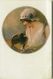 MONESTIER SIGNED 1910s POSTCARDS - WOMAN & DOG -  SERIES 36 - 6 POSTCARDS (BG322) - Monestier, C.
