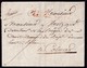 1807. POSEN TO FRANCE. ENTIÈRE LETTER. MARQUE Nº 40 PORT PAYÉ/GRANDE-ARMÉE IN RED. VERY RARE. - Sellos De La Armada (antes De 1900)