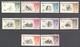 Falkland Islands Scott 128/137 - SG193/202, 1960 Birds Set To 1/- MNH** - Falkland