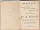 CALENDRIER DE POCHE 1930 - PARFUMERIE AU SANS RIVAL - VVE METIFIOT AVENUE DE LA GARE A VALENCE 26 DROME - Petit Format : 1921-40