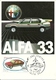 Automobile "Alfa 33" Edita Da Alfa Romeo In Occasione Emiss. Francobolli "Costruzioni Automobilistiche Italiane" 1984 - Andere & Zonder Classificatie